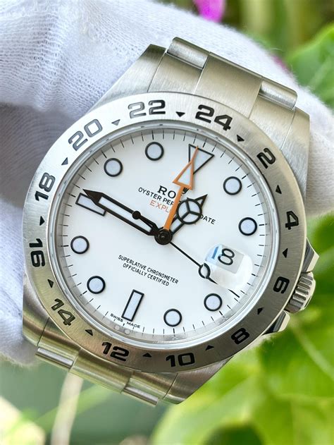 rolex 216570 開 箱|(Op.53) 勞力士Explorer II 白面216570開箱評測 .